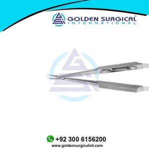 Pinzas Oftálmicas Anis para Sujetar Agujas, Pinzas de Microcirugía, Pinzas para Suturas, Instrumentos Quirúrgicos - Product Image 4