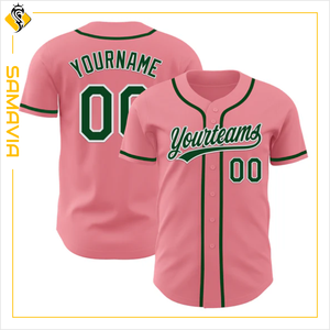 Maillots de baseball personnalisés SAMAVIA - Ensembles respirants, ajustement personnalisé, performance professionnelle, designs personnalisables - Product Image 1