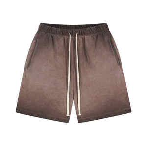 Shorts pour hommes shorts pour hommes Vintage Heavyweight Unisex Distressed Sun Faded Collection d'été pour hommes Shorts délavés à l'acide - Product Image 4