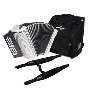 Acordeón Clásico Hohner Corona II, Disponible en Fábrica, Venta al Por Mayor - Product Image 2