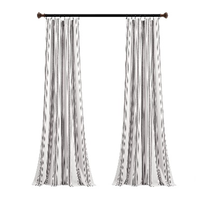 Rideaux à œillets de luxe modernes en coton slub de qualité supérieure, personnalisés, économiques, rouge et blanc, style ferme, occultation totale de la lumière, résistants à l'eau