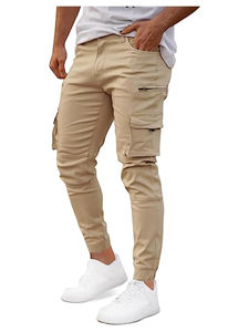 Pantalones Cargo de Diseño de Moda, Pantalones Deportivos Ajustados para Hombre, Pantalones Casuales, Pantalones Deportivos, Ropa Deportiva Elegante, Pantalones Joggers para Hombre - Product Image 2