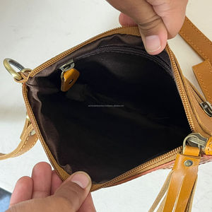 2025 Fashion Latest Designer <b>Hand</b> Tooled Cowhide Leather <b>Mini</b> Bag Low Price Ladies Shoulder Bag Women's Handbag for Women Purse - Product Image 6