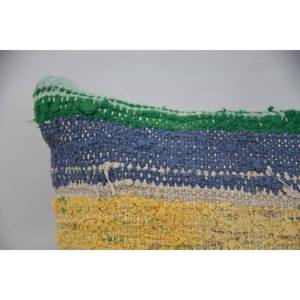 Multicolore 16x24 Pouces Laine Kantha Mosaïque Paisley Patchwork Oreiller Vintage Tissé Lambrissé Grape Design - Product Image 2