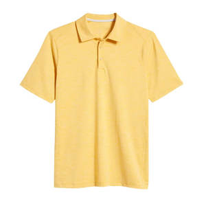 Jaune Couleur Offre Spéciale En Gros Designer Blanc Polo T-shirt En Gros 100% Coton Tricoté Polo T-shirt hommes - Product Image 5