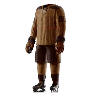 ชุดยูนิฟอร์มฮอกกี้น้ำแข็งแบบระบายอากาศน้ำหนักเบาคุณภาพดีที่สุด ผลิตจากโพลีเอสเตอร์ 100% ปรับแต่งได้ตามต้องการ บริการ OEM แบรนด์ส่วนตัว คุณภาพสูง - Product Image 5