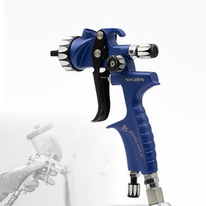 2025 nouveauté bleu HVLP 1.3 taille de buse peinture haute efficacité pistolet à Air alimentation par gravité OEM personnalisable - Product Image 1
