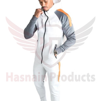 Survêtement 2 pièces en coton pour homme Tenues de gym à séchage rapide pour l'entraînement et le jogging Style décontracté Taille XL Dernier sweat-shirt d'été Logo