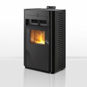 Poêle à granulés intérieur autoportant de qualité supérieure à l'aspect moderne et élégant - Product Image 2