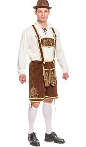 Shemax Trachten Shorts pour hommes Lederhosen Shaded Grey OEM Custom New Bavarian Oktoberfest Lederhosen - Product Image 1