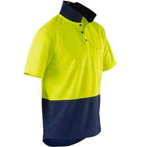 Camisas de polo para hombre, venta al por mayor, tela de LICRA de poliéster de secado rápido, perfecta para uniformes deportivos informales y promocionales de EE. UU. - Product Image 5