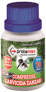 Disinfestante per Animali Compresse Contro Larve e Zanzare Barattolo da 10 Compresse - Product Image 1