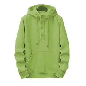 Sweats à capuche en coton et polyester avec manches pour hommes, disponibles dans toutes les tailles, au design unique, prix de gros. - Product Image 2