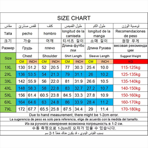 T-shirt imprimé pour hommes grande taille 110-180kg ample à manches courtes T-shirt surdimensionné 5XL 6XL 7XL grande taille vêtements pour hommes - Product Image 5