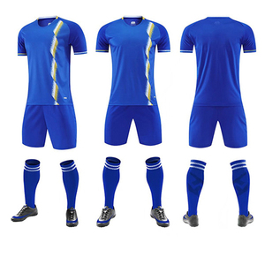 Meilleur prix vierge personnalisé dans toutes les couleurs maillot de football adultes sport étudiant compétition uniforme haute qualité maillot de football - Product Image 1