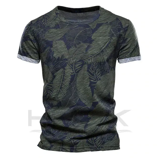 Men's T-shirt style round neck shirt Casual wear 3D printed fashion short sleeve large size top T-Shirts