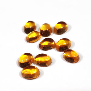 หินขัดอัญมณีทรงรี8X6มม.,อัญมณีทรงหลวมหินซิทรินจากผู้ผลิตสำหรับเครื่องประดับ - Product Image 6