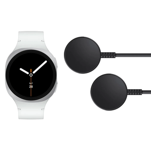 Nuevo Reloj Inteligente Galaxy Watch 8 de 40 mm Plateado con Dos Cargadores SM-L320NZSCXAA 2025 - Product Image 1