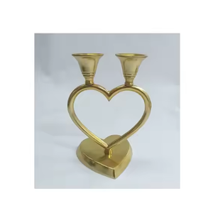 Home Decoration Rust Plating Aluminum Unique <b>Candle</b> <b>Pillar</b> <b>Holder</b> Modern Style <b>Candle</b> Stand for Wedding Decor Handmade - Product Image 6