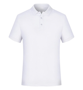 POLO avec logo personnalisé OEM Hauts à manches courtes pour hommes avec revers personnalisé Images de publicité Chemises polos - Product Image 3