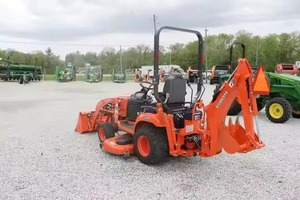 Kubota GR2100 4WD <b>Walking</b> Tractor Mini Loader Front Blade Compact Farm Lawn Agricultural <b>Machine</b> - Product Image 4