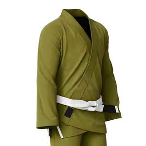 ชุดยิวจิวจิทสึสีทึบสำหรับผู้ชายใส่โลโก้ตามสั่งชุดศิลปะการต่อสู้ - Product Image 6