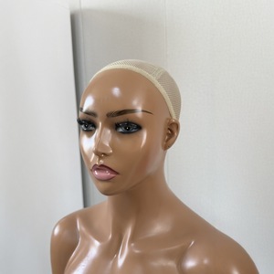 Support de perruque à double épaule en PVC, nouveau moule de tête, demi-corps, mannequin féminin - Product Image 1