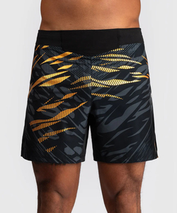 2025 tela de sarga de alta calidad BJJ pantalones cortos elásticos MMA logotipo frontal transpirable secado rápido boxeo precio al por mayor - Product Image 1