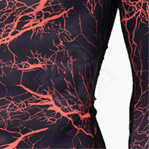Camiseta de Protección Solar Transpirable de Primera Calidad para Hombre, Spandex/Poliéster, Impresión de Logotipo por Sublimación Personalizada para una Protección Solar Óptima - Product Image 5