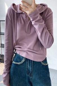 Winter Embroidered Custom Printed Relaxed Fit Lightweight Insulating <b>Hoodie</b> for Chilly Evenings & Travel Lounging 100% Cotton - Product Image 4