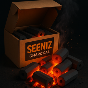 Briquetas de Carbón Vegetal de Cáscara de Coco Ecológicas de Calidad de Restaurante, Forma Hexagonal Sin Humo, Duración de 4 a 6 Horas, Máxima Eficiencia - Product Image 1