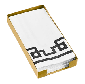 Servilletero Rectangular de Hierro Dorado Moderno y Duradero Hecho a Mano de 9x5.5x2.5 Pulgadas para Uso en el Hogar, Restaurantes y Bodas - Product Image 5