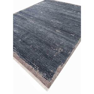 Kavi พรมทอมือสีฟ้าแบบถักชาวอัฟกานิสถานพรมลายนามธรรมสำหรับห้องนั่งเล่นตกแต่งบ้านสำหรับ Hallway-EA-316 - Product Image 2