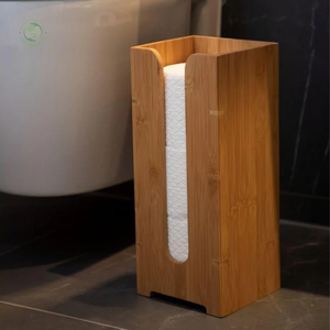 Porte-rouleau de papier toilette en bambou Articles de salle de bain Fournitures de salle de bain Produits fabriqués à partir de stratifié de bambou vietnamien Vente en gros - Product Image 5