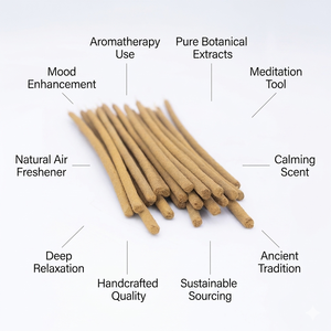 ธูปไม้หอมอบอโรมา 100% ออร์แกนิค ทำจากไม้ซินนามอน รูปทรงกรวย  บาง  รักษ์โลก ทนทาน ใช้งานได้นาน ปราศจากสารเคมี ผลิตในเปรู - Product Image 6