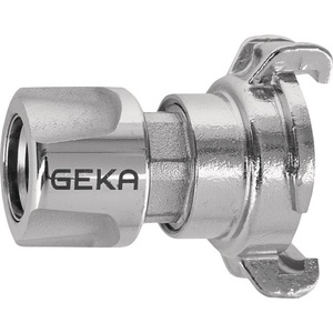 Conector de Agua para Jardín, Sistema de Adaptador de Garra y Enchufe de Latón Cromado de GEKA - Product Image 1