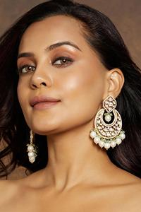 Pendientes colgantes chapados en oro hechos a mano para mayoristas de joyería de moda - Product Image 4