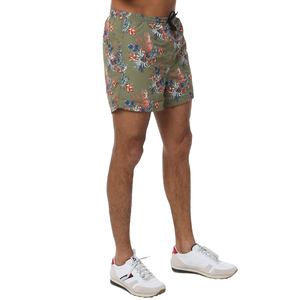 Pantalones cortos informales 2025 al por mayor, pantalones cortos de playa de talla grande para hombres de cintura baja, ropa de baño a cuadros ecológica para adultos de verano - Product Image 4