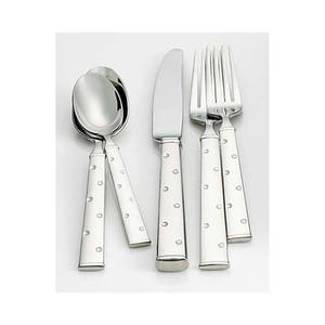 ชุดมีดส้อมช้อนตักซุปแบบหนาทำจากสเตนเลสใช้สำหรับตกแต่งภายนอก - Product Image 2