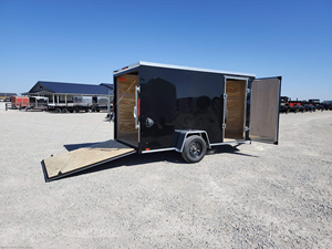 Remolque de Carga Cerrado 2026 Cross 6x12, Altura Interior de 72 Pulgadas, Remolque Utilitario de Eje Único, Puerta de Rampa con Forma de V, Remolque de Carga con Capacidad de 2990 lb - Product Image 5