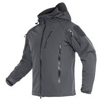 Fabricant OEM Veste d'hiver Coupe-vent Imperméable Sports d'extérieur Veste pour homme Coupe-vent Léger Pull-over Stand pour la chasse