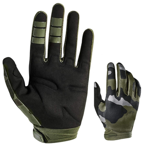 Gants de course camouflage à doigts complets, compatibles écran tactile, pour le cyclisme, le motocross et l'entraînement en extérieur - Product Image 1