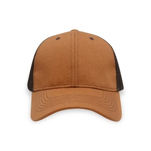 New Trend High Quality 6 Panel Curved Brim Caps OEM Fabric Adjustable Size Sports Cap Customizable Labeling Pre Curved Visor Cap - Product Image 1