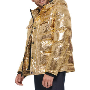 Men's Puffer <b>Waterproof</b> <b>Jacket</b> Quilted Designer Winter Bubble <b>Padded</b> Coat Down Nylon Outdoor Custom Puffer <b>Jackets</b> - Product Image 4