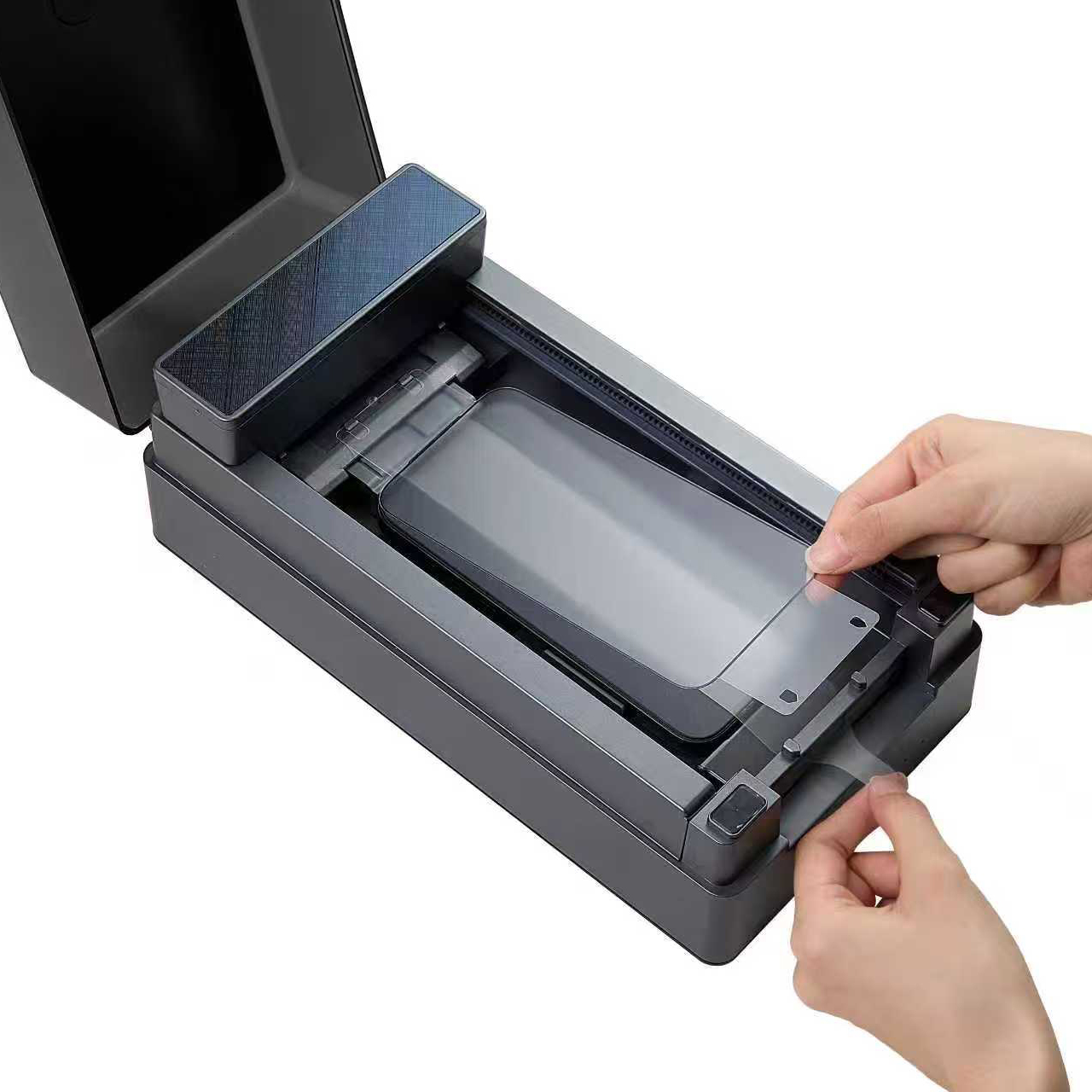 Hot Selling <strong>Automatic</strong> <strong>Screen</strong> <strong>Protector</strong> <strong>Machine</strong> for Iphone Samsung Mobile Cell Phone <strong>Automatic</strong> Film Application