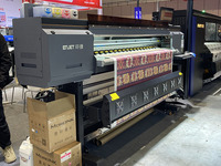 Impresora de Sublimación de 1.9m, Suministro del Fabricante, I3200, 4 Cabezales, Impresora Textil Digital de Alta Velocidad