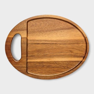 Tabla de quesos de madera con forma de pez para servir queso y pizza Plato de aperitivos de madera maciza del mejor productor - Product Image 5