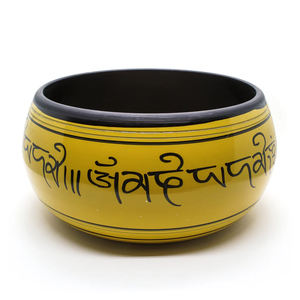 Cuenco tibetano de diseño personalizado hecho a mano indio para Yoga, meditación, sonido, curación, oración religiosa, cuencos de canto grabados - Product Image 2