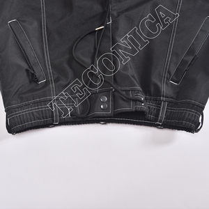 Pantalon de ski et de snowboard unisexe personnalisé OEM, respirant, imperméable 10 000 mm, doublure polaire isolante, fermeture à cordon - Product Image 3