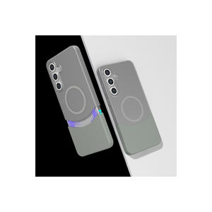 Étui en silicone magnétique bleu marine compatible M-Safe pour Samsung pour Galaxy S25 A53 A21s Plus - Housse de protection premium - Product Image 2